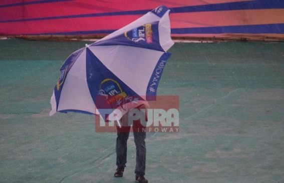 Rain flops first VIVO IPL Fan Park at Agartala : Resentment brews among cricket lovers